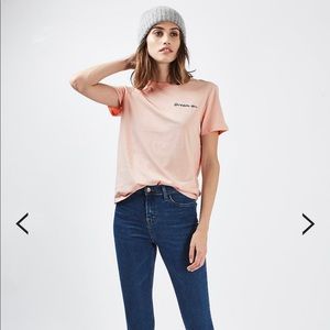 Topshop Dream On Motif Tshirt